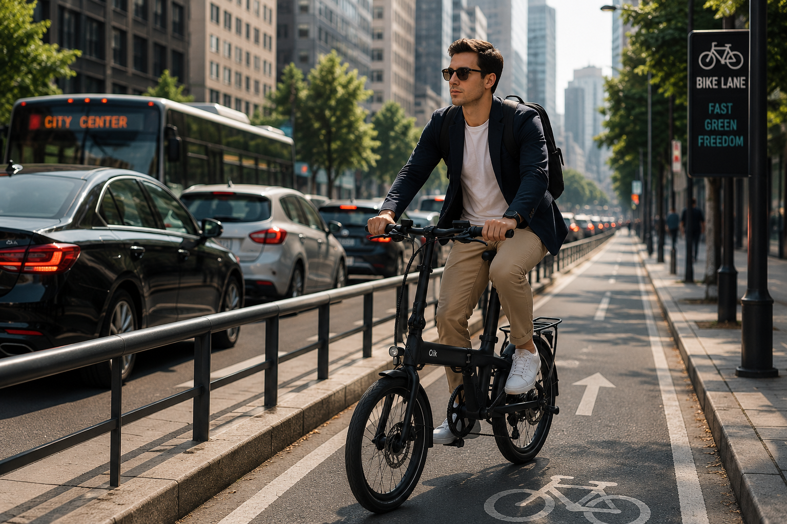 Progettate per la vita urbana moderna: perché sempre più pendolari scelgono le bici elettriche pieghevoli QIK
