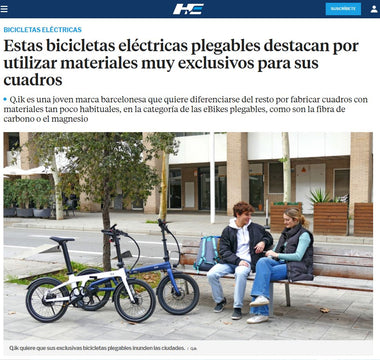 The web magazine hibridosyelectricos.com arranged a nice introduction about our Q.ik ebike brand