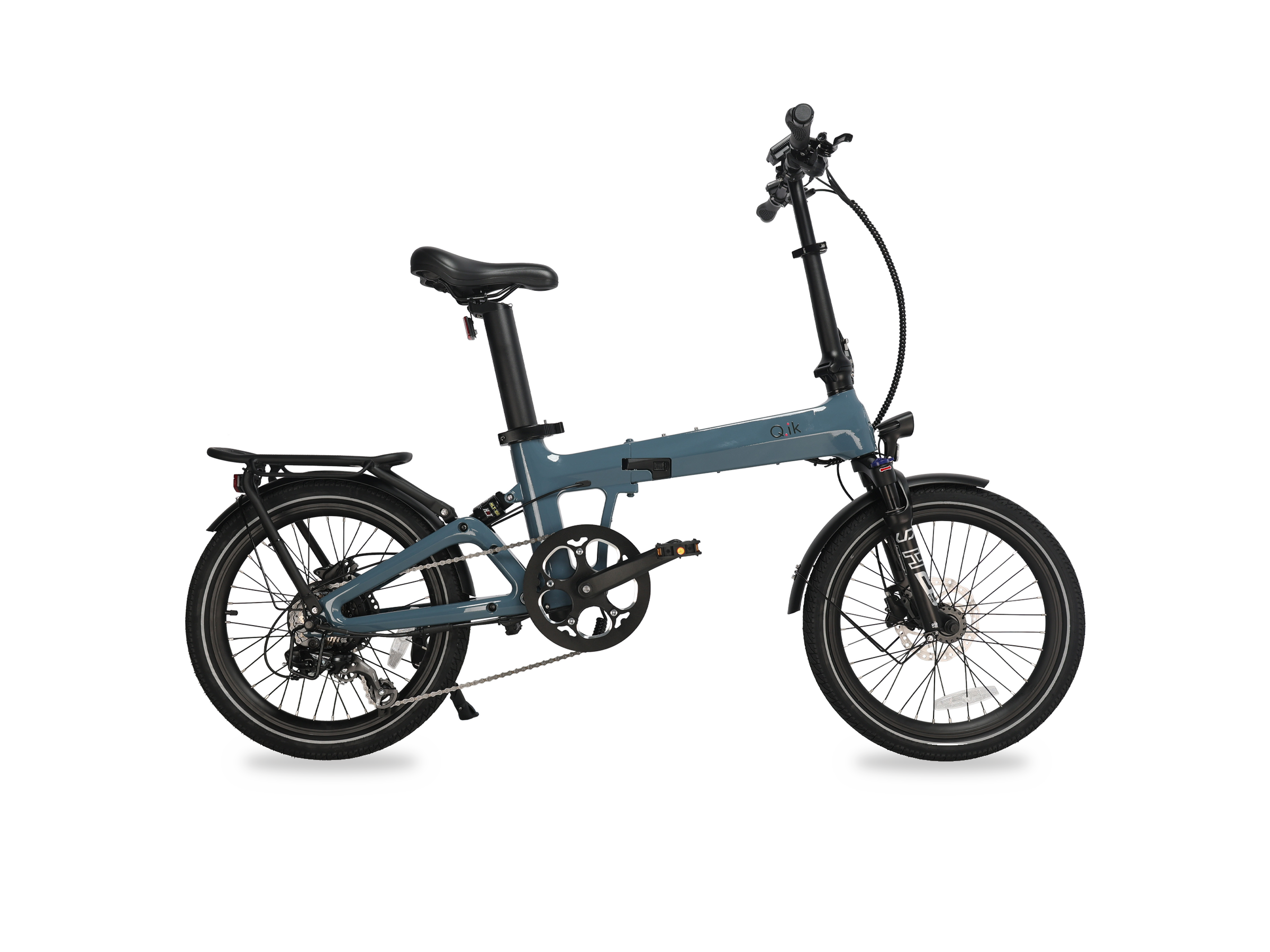 Q.ik Brema folding electric bike side profile